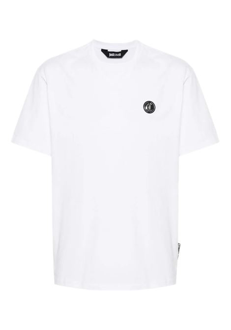 Just Cavalli T-shirt with appliqué JUST CAVALLI | T-shirt | 76OAH6R1 J0001003
